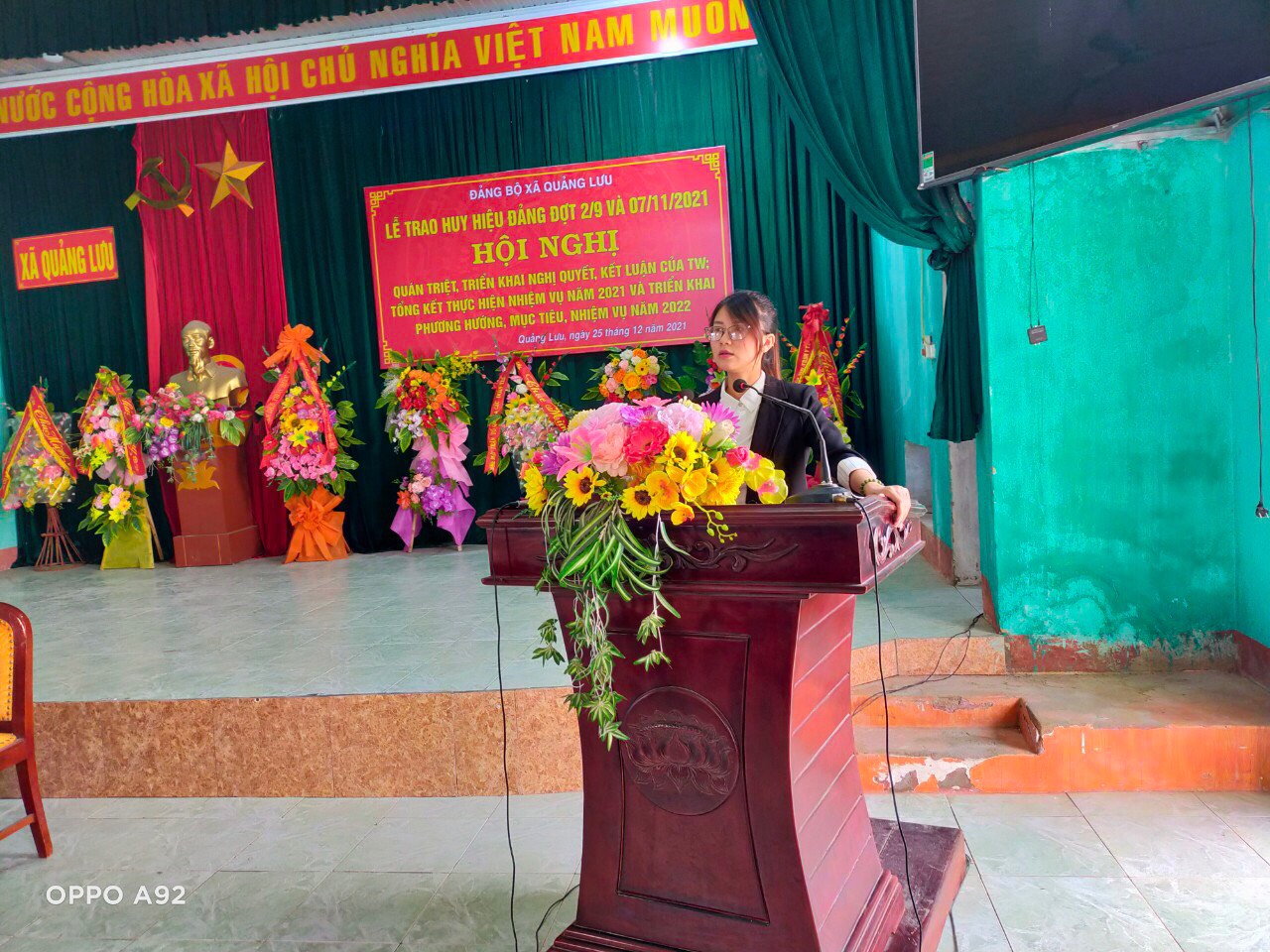 Đảng bộ xã Quảng Lưu tổ chức hội nghị quán triệt triển khai, nghị quyết, kết luận của TW tổng kết thực hiện nhiệm vụ năm 2021, phương hướng mục tiêu nhiệm vụ năm 2022