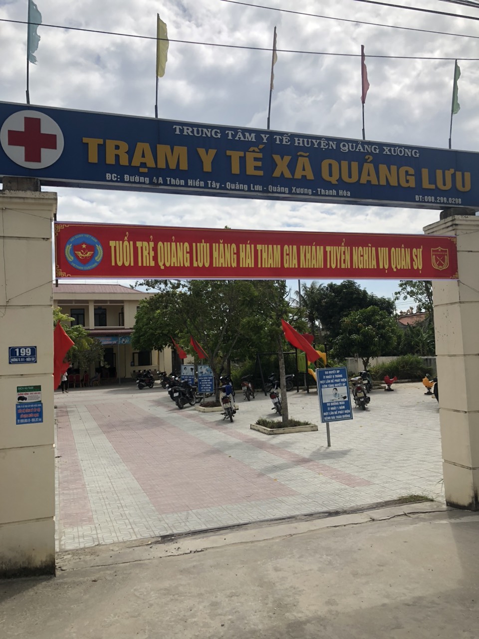 Xã Quảng Lưu tổ chức khám sơ tuyển Nghĩa vụ quân sự năm 2024